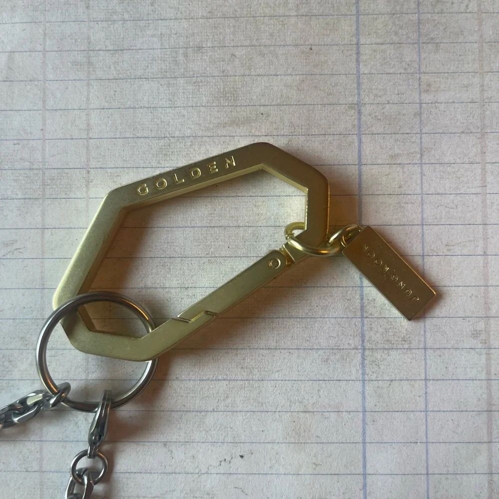 BTS JUNGKOOK Golden Keyring - Picture 5 of 9
